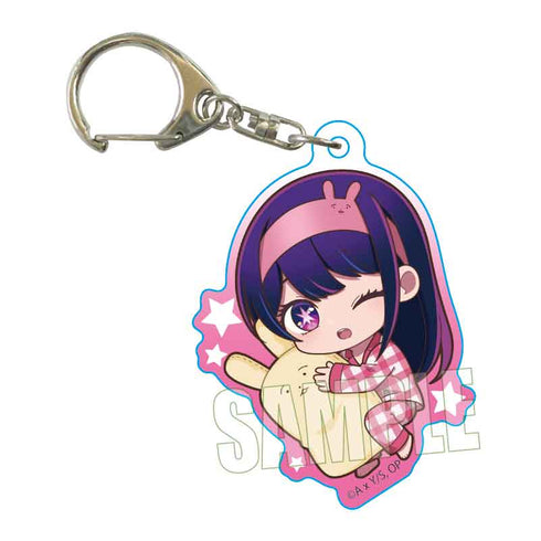 『【推しの子】』ぎゅぎゅっとアクリルキーホルダー 星野アイ おやすみver.